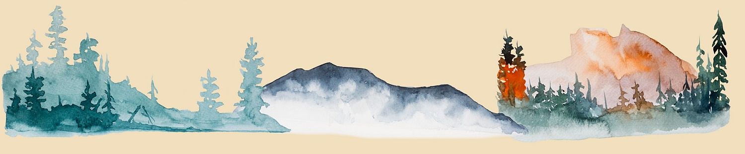 Watercolor Mountains